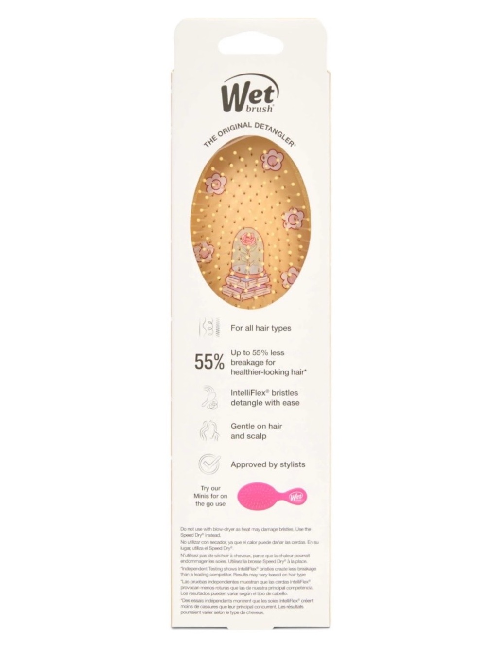 Wet Brush x Disney Princess Belle Original Detangler Hair Brush - Picture 2 of 6